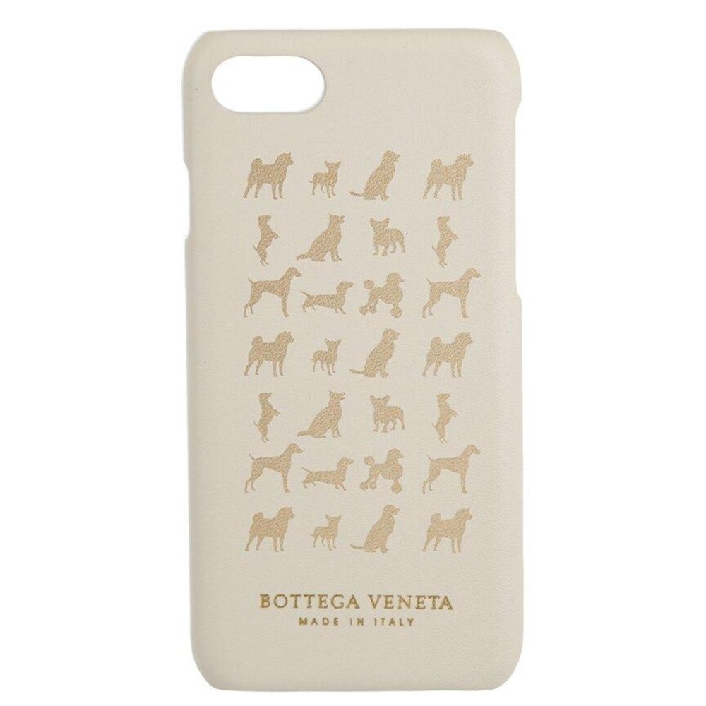 BOTTEGA NATURAL BEIGE LEATHER CANINE IPHONE 6 CASE WITH BOX AND DUSTBAG (NEW)